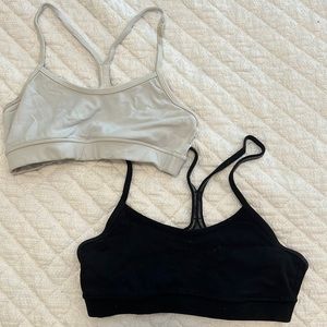Set of two Lululemon sports bras
